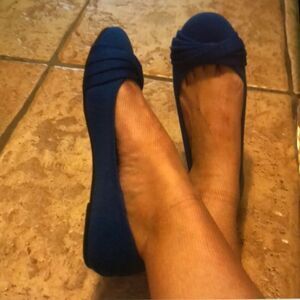 YUU MARCEL MEMORY FOAM ROUND TOE SLIP-ON WOMEN"S FLAT SHOE